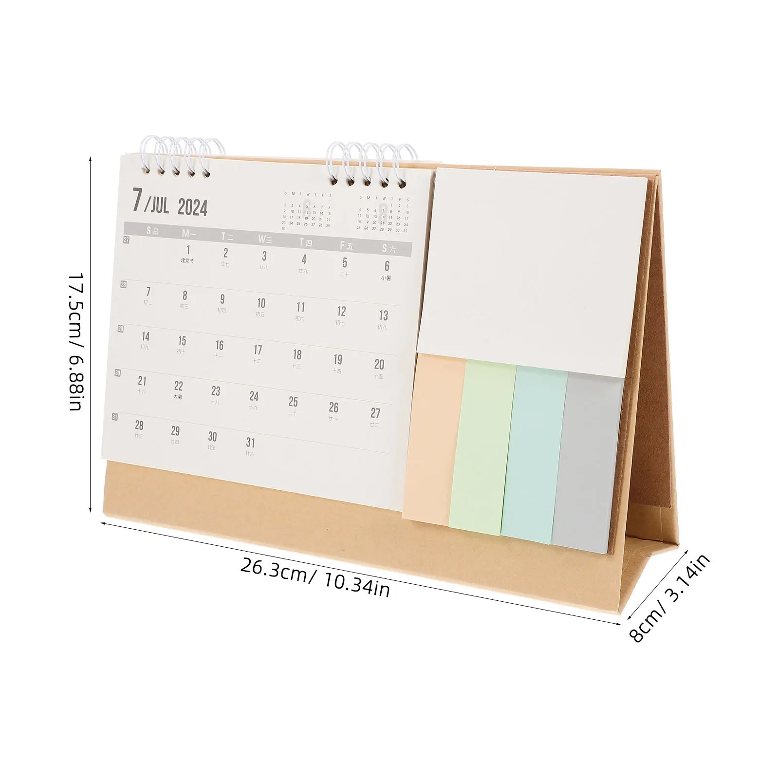 Маленький настольный календарь на 2024 - Фотография_2