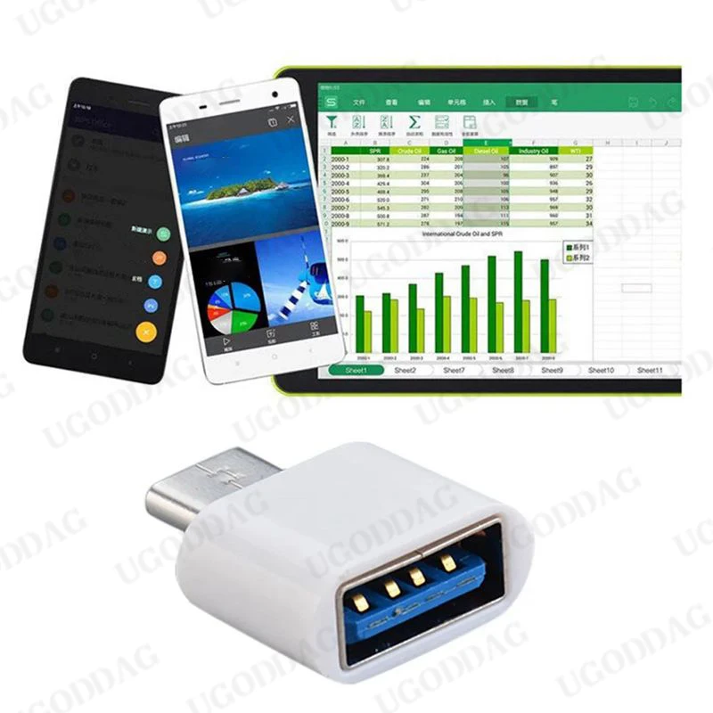 Адаптер для передачи данных typec male к usb-a 2.0 otg для samsung - Фотография_6