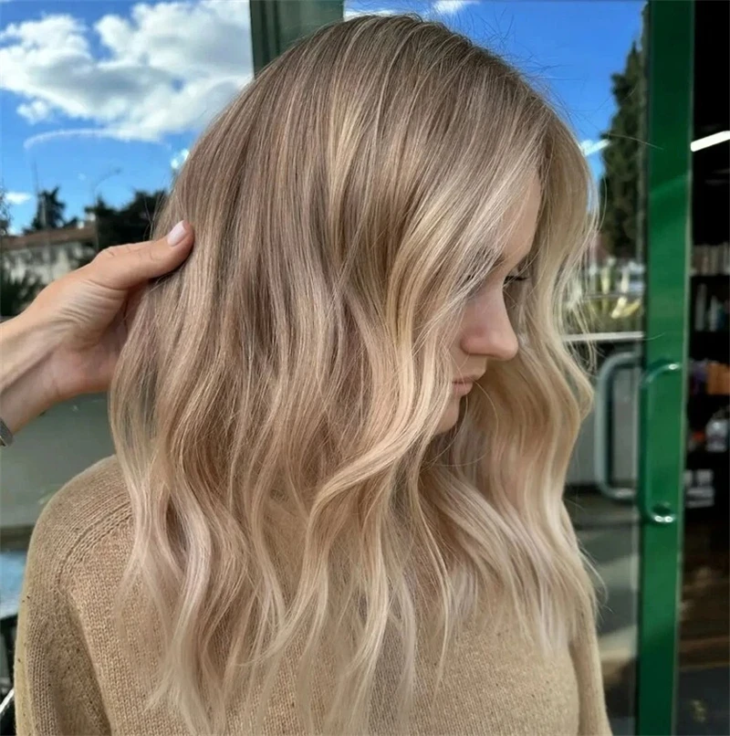 Мода wave bob ombre коричневый - Фотография_5