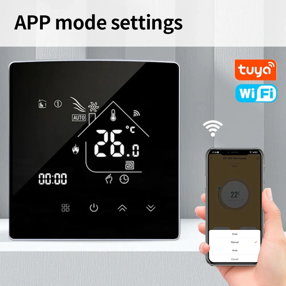 Термостат газового котла wi-fi tuya - Фотография_3