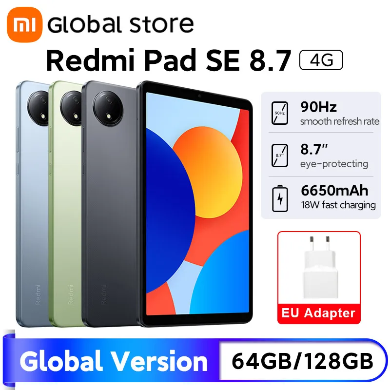 Глобальная версия xiaomi redmi pad se 8