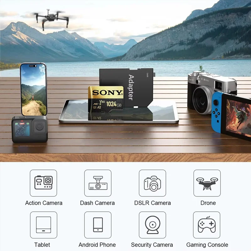 Карта памяти sony tf 1 тб высокоскоростная - Фотография_5