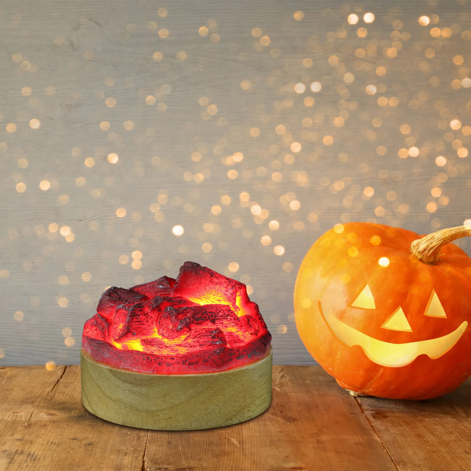 Потрясающий ночник из искусственного дерева из смолы - Фотография_6