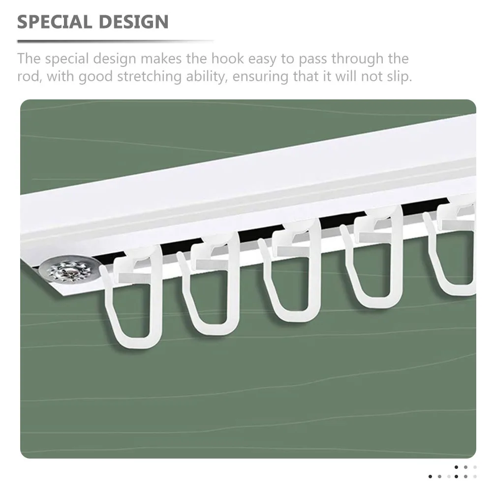 Пластиковые крючки для штор - Фотография_4