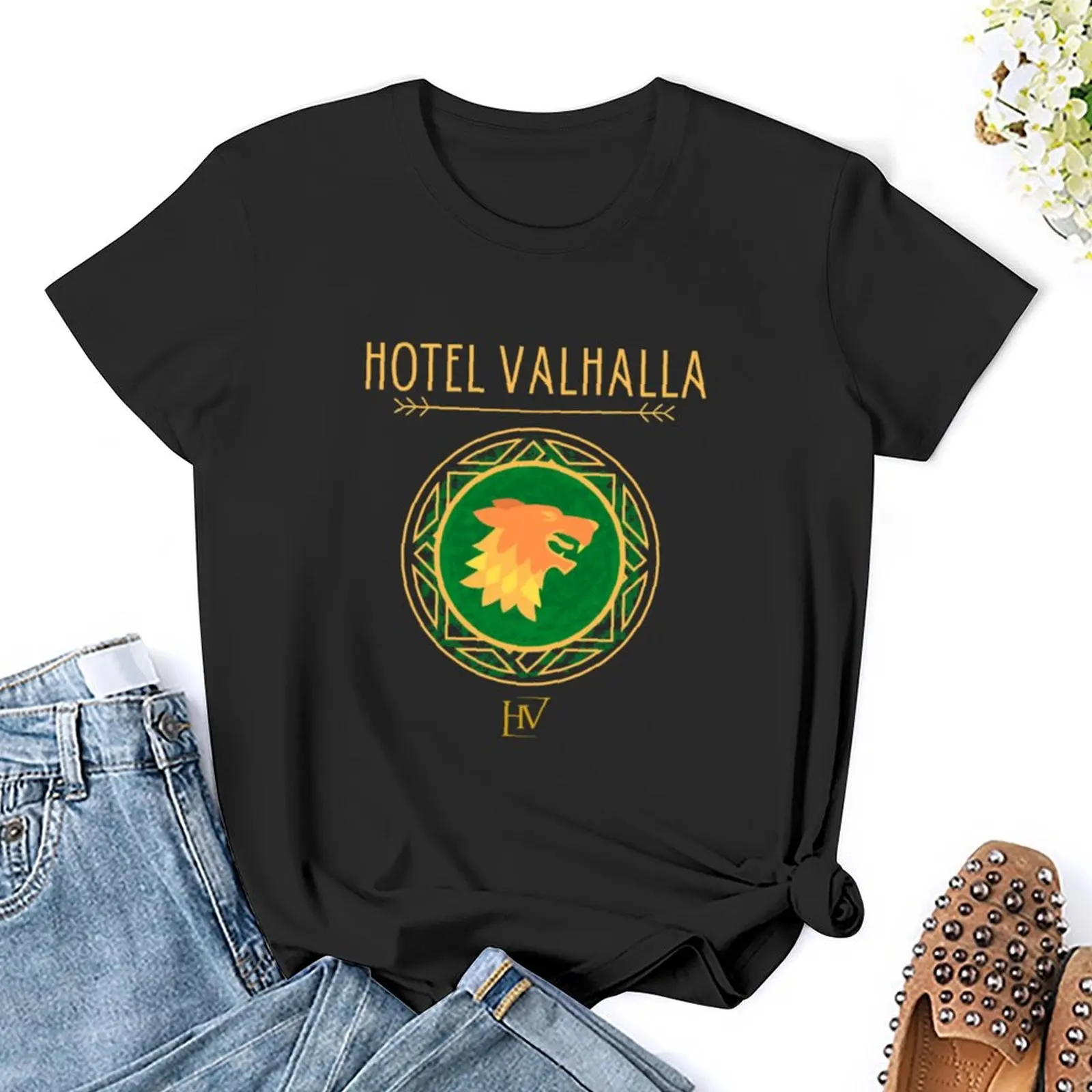Стандартная футболка hotel valhalla - Фотография_5