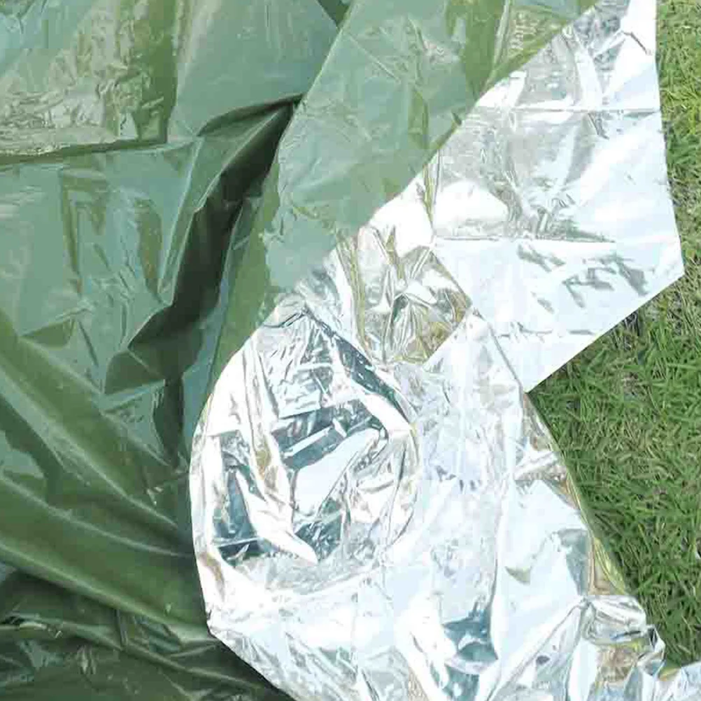 Водонепроницаемое аварийное одеяло для выживания на открытом воздухе - Фотография_5