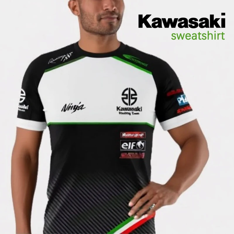 Рубашка kawasaki для езды на мотоцикле и велосипеде 2026