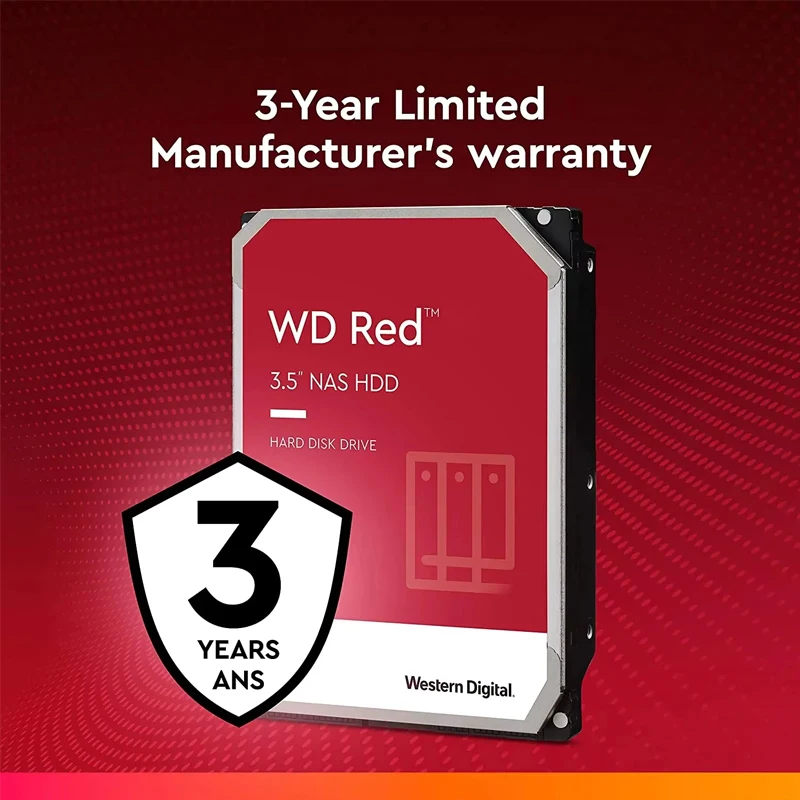 Western digital wd 3tb red nas жесткий диск 3 - Фотография_2
