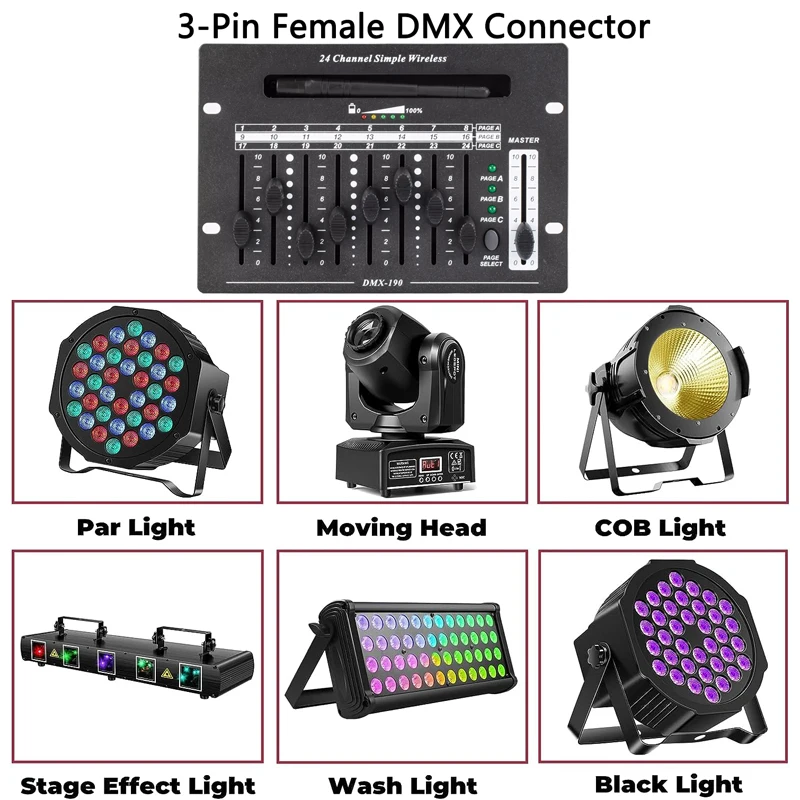 Беспроводной контроллер dmx512 2 - Фотография_3