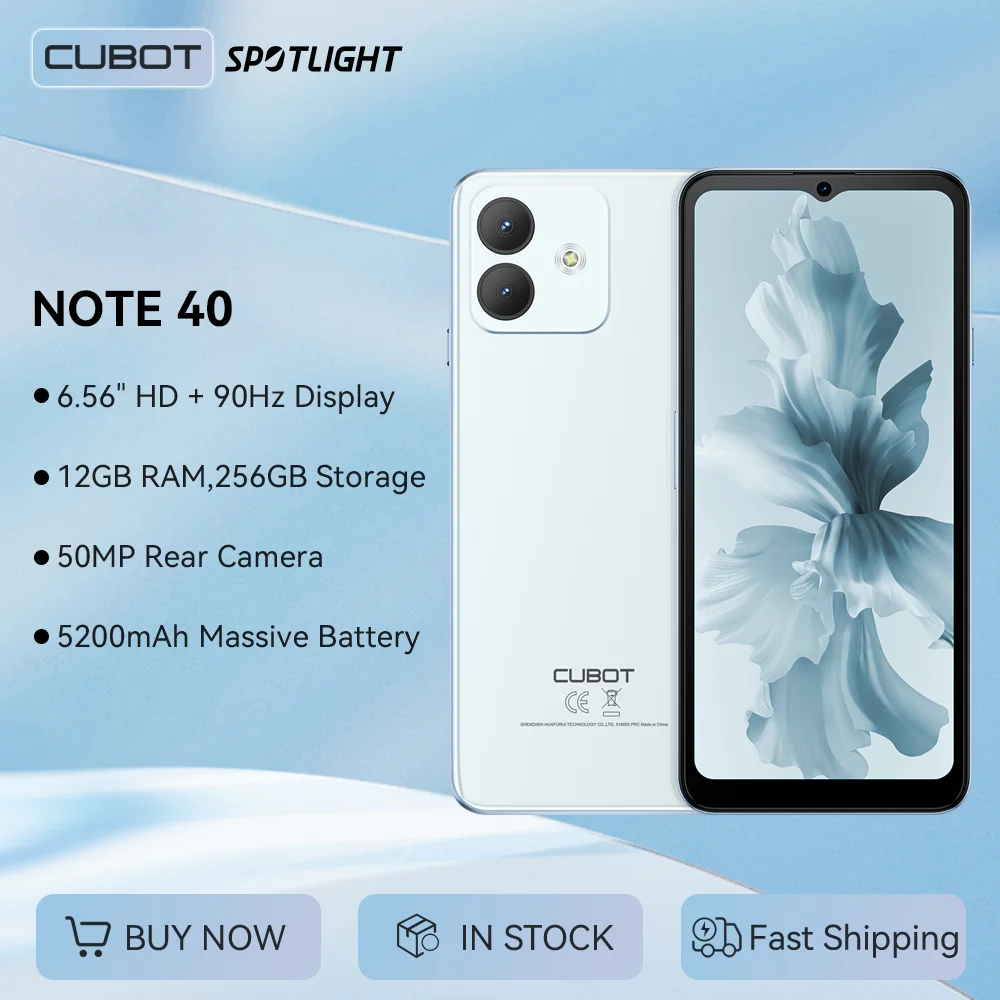 Смартфон cubot note 40