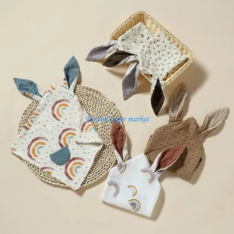 090b baby lovey cotton muslin newborn