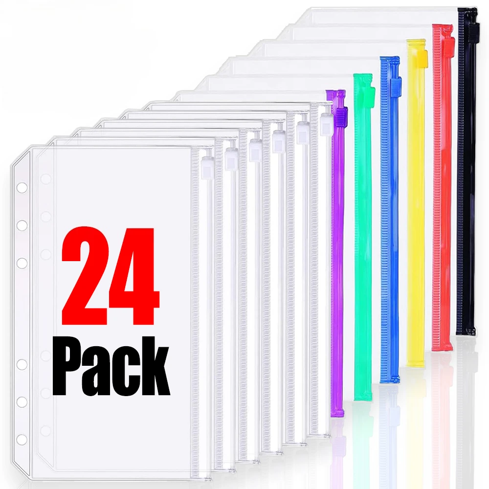 Прозрачные a6, карманы для переплета с 6 отверстиями