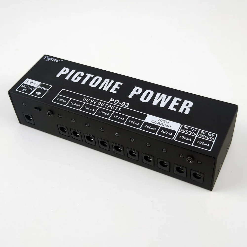 Pigtone pd-03 10 выходов для защиты от напряжения 9 в/12 в/18 в - Фотография_3