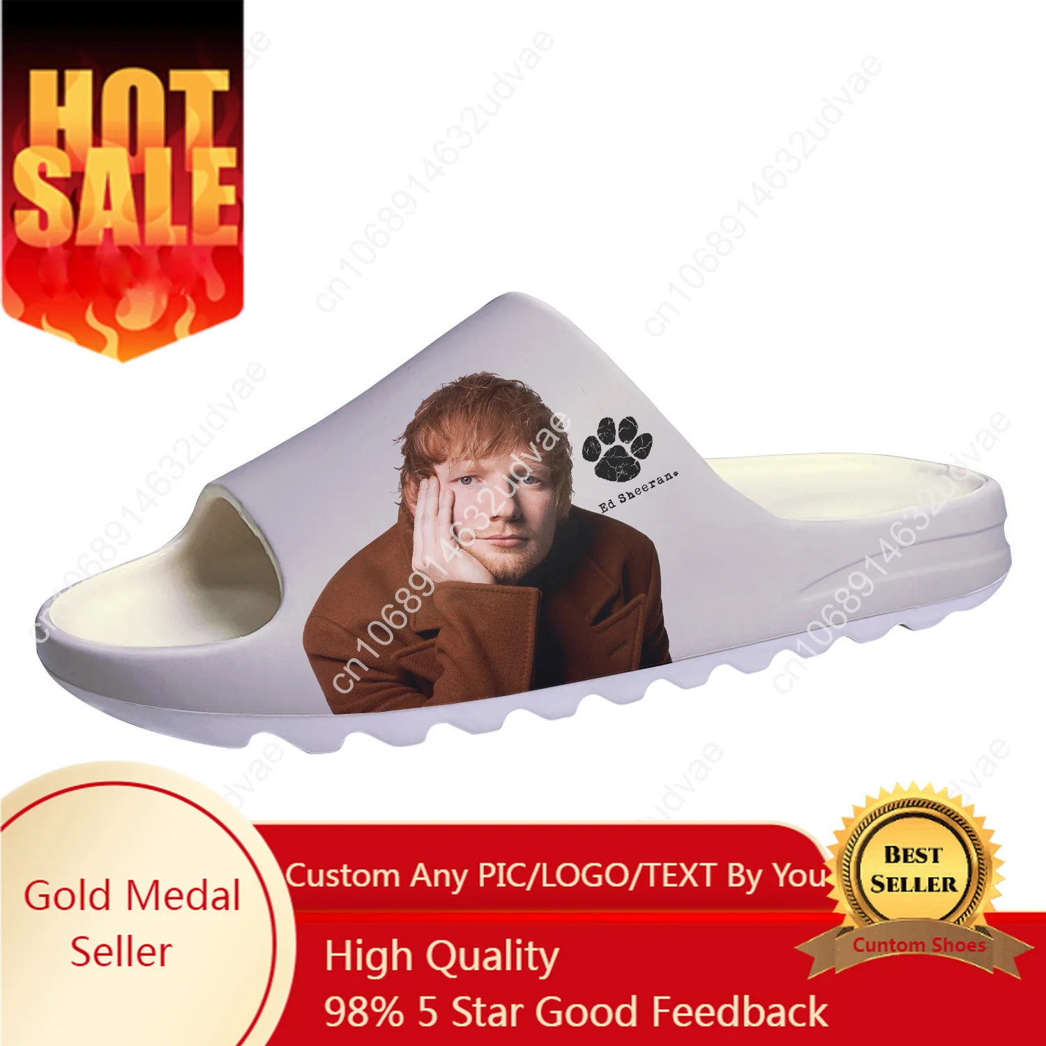 Ed sheeran тапочки на мягкой подошве
