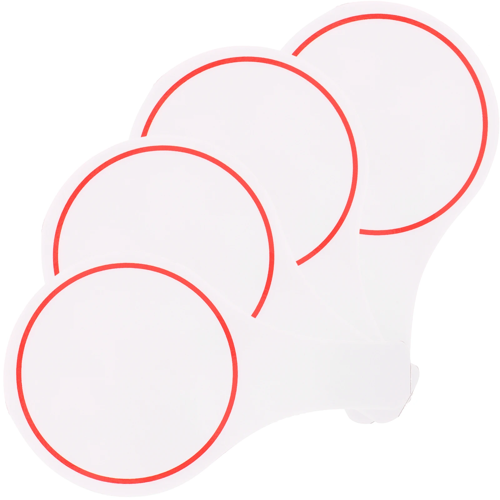 15x25 см, односторонняя стираемая пустая доска для судьи