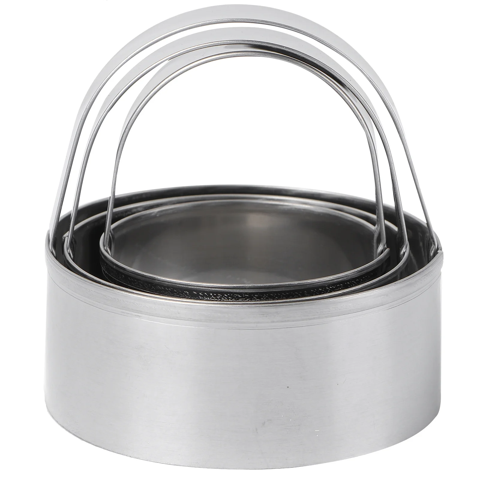 Круглый набор формочек для печенья из нержавеющей стали - Фотография_2