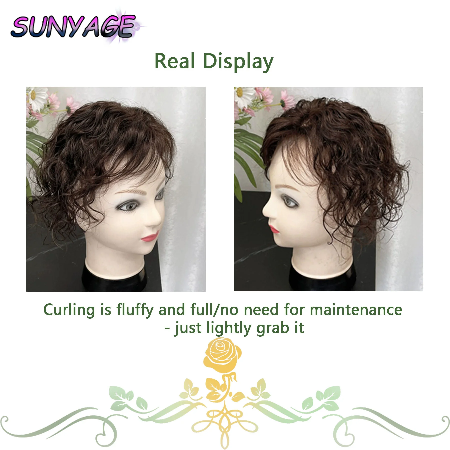 Синтетические 3d челки sunyage - Фотография_4