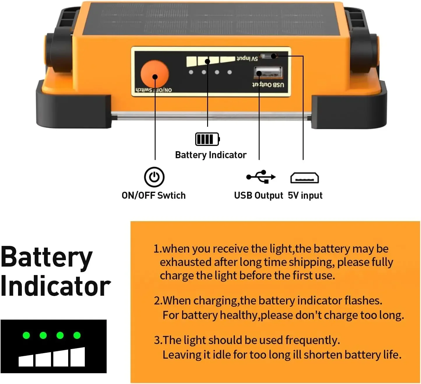 Новый перезаряжаемый солнечный прожектор - Фотография_4