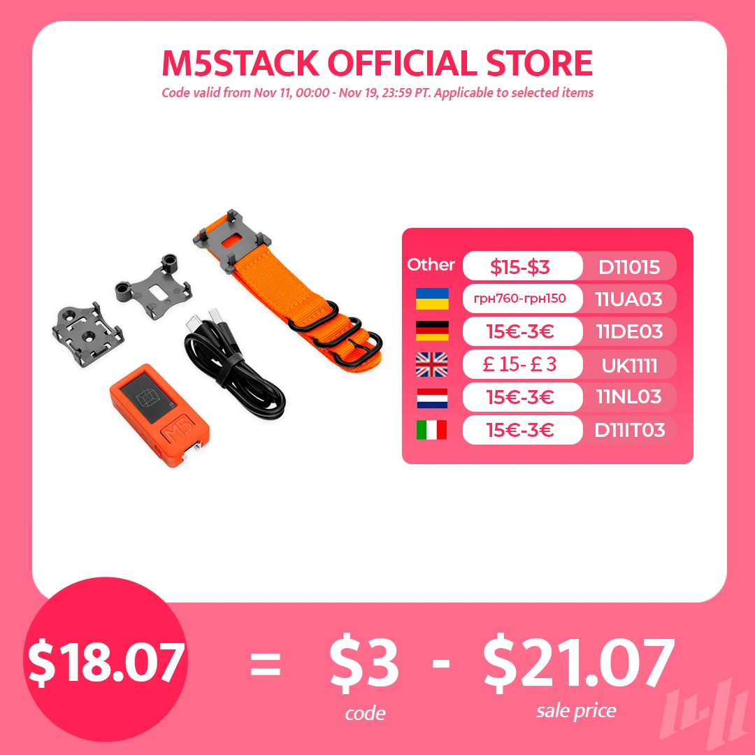 Официальный m5stack m5stickc plus-plus2 - Фотография_4