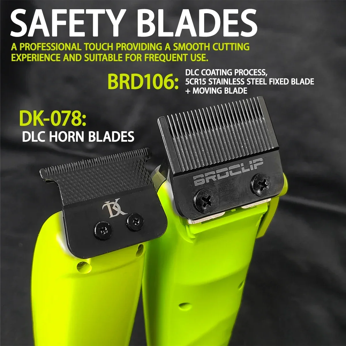 Профессиональная машинка для стрижки волос brdclip 106 dk078 7500 об/мин - Фотография_3