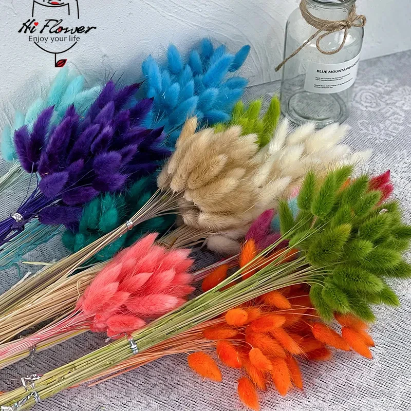 Натуральный кролик хвост трава - Фотография_2