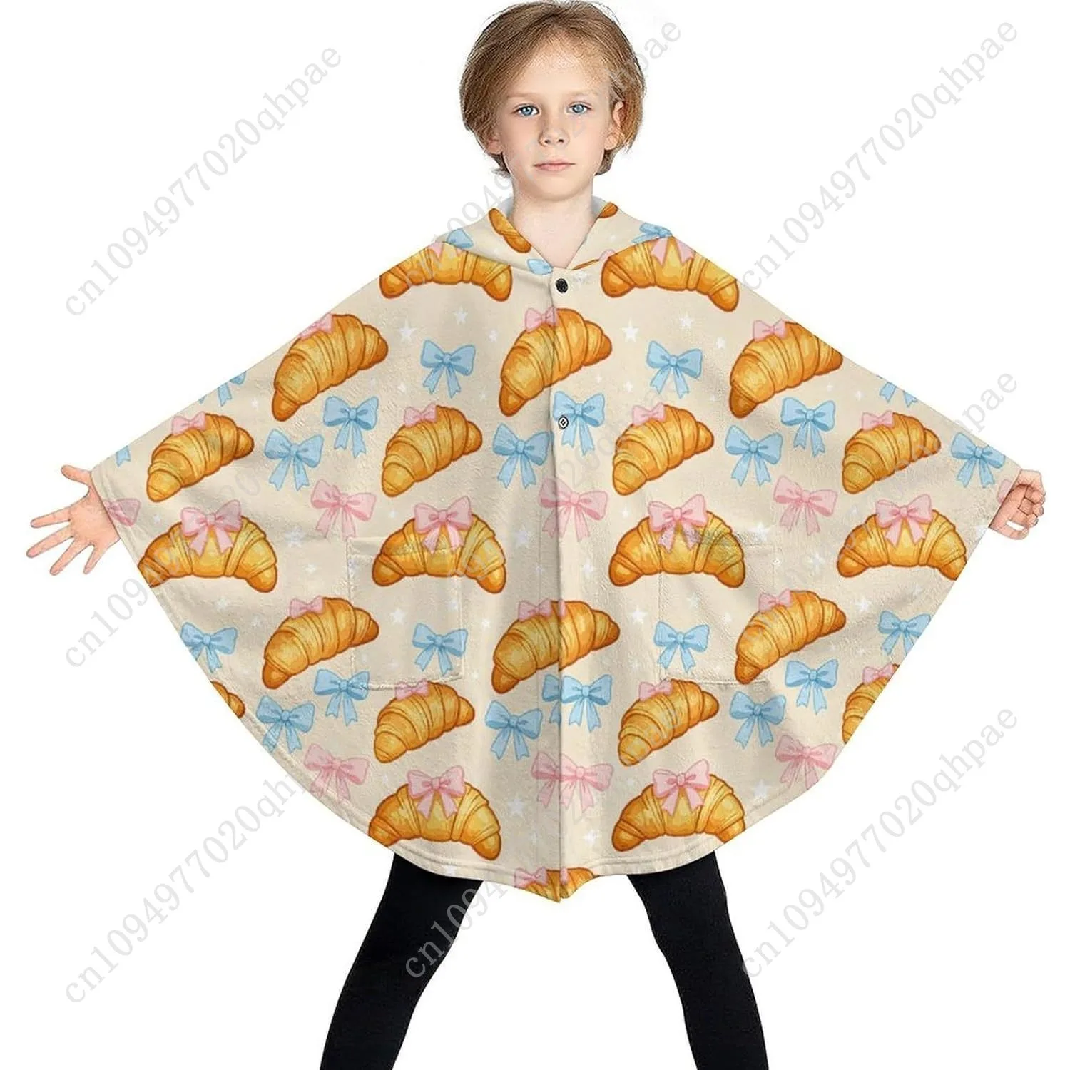 Уютный фланелевой свитер-одеяло - Фотография_3