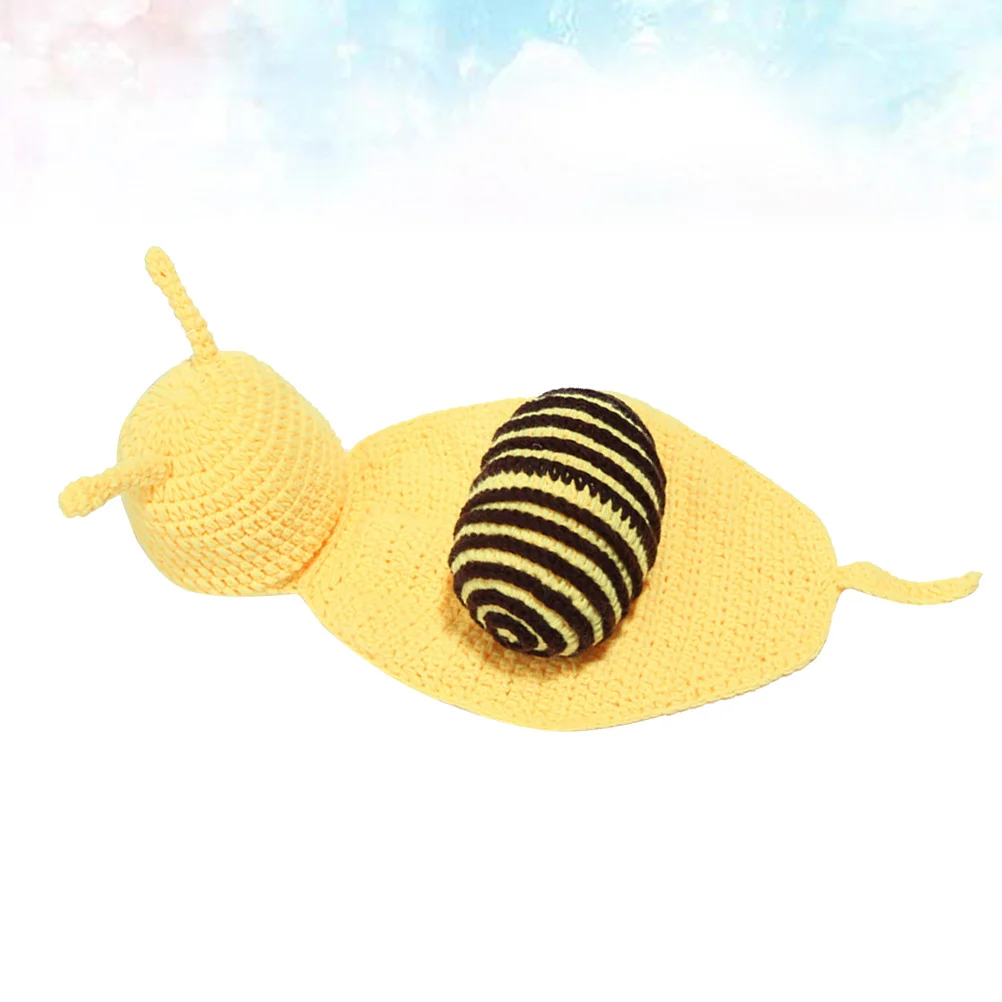 Детский шерстяной вязальный набор с улиткой для детей 0-6 месяцев - Фотография_2