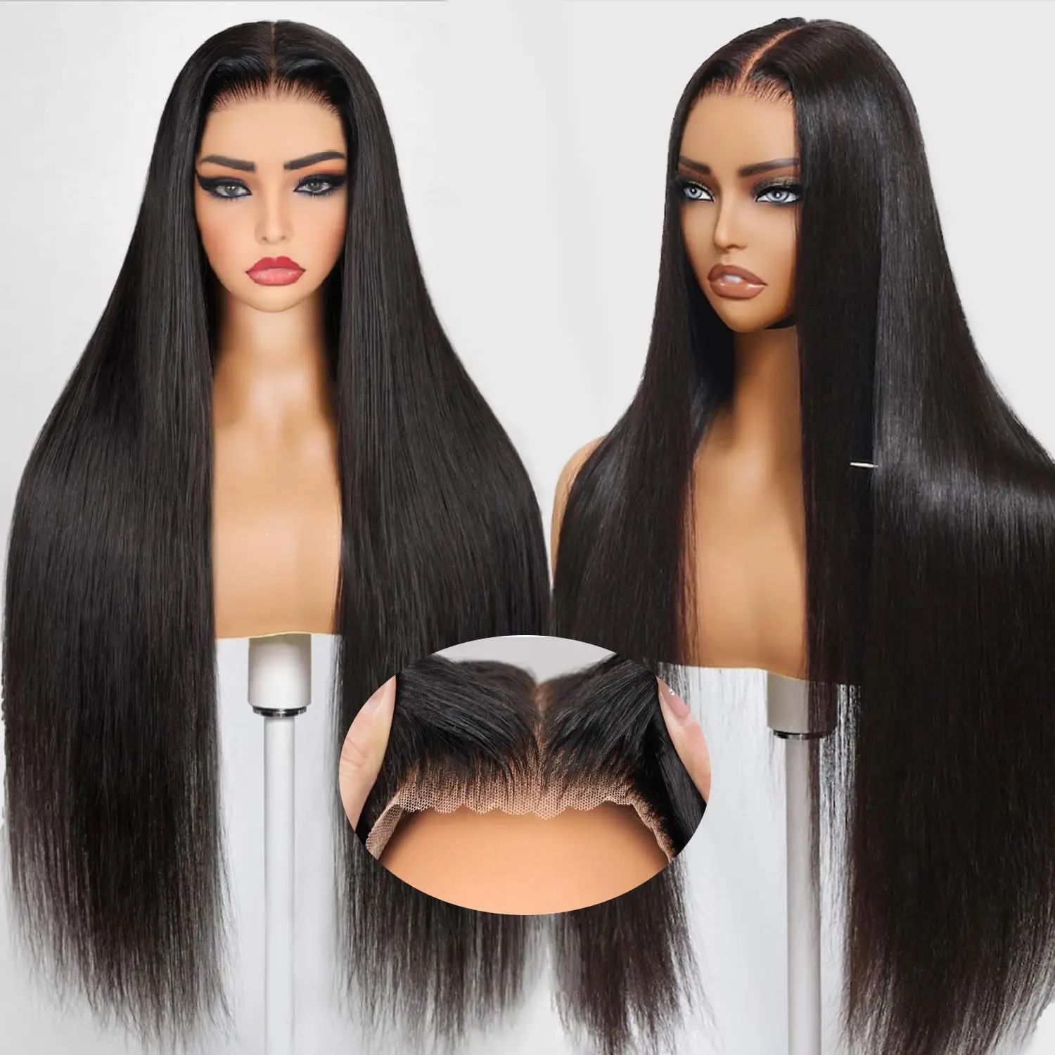 Wear and go glueless wig human - Фотография_2