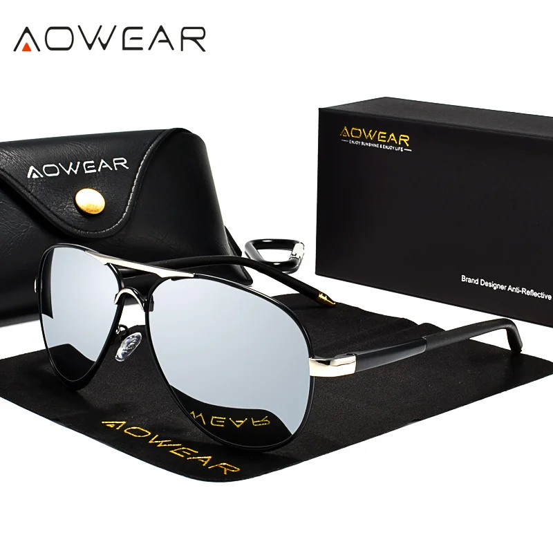 Aowear мужские авиационные солнцезащитные