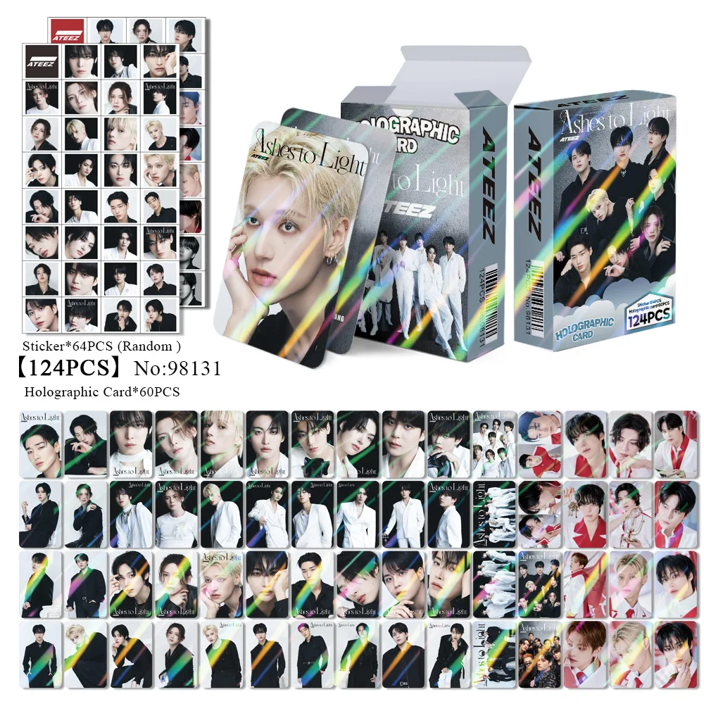 Kpop ateez lomo карты высокое качество - Фотография_2