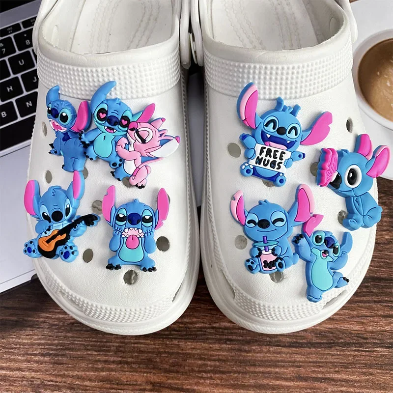Подвески для обуви disney stitch для сандалий с пряжкой - Фотография_3
