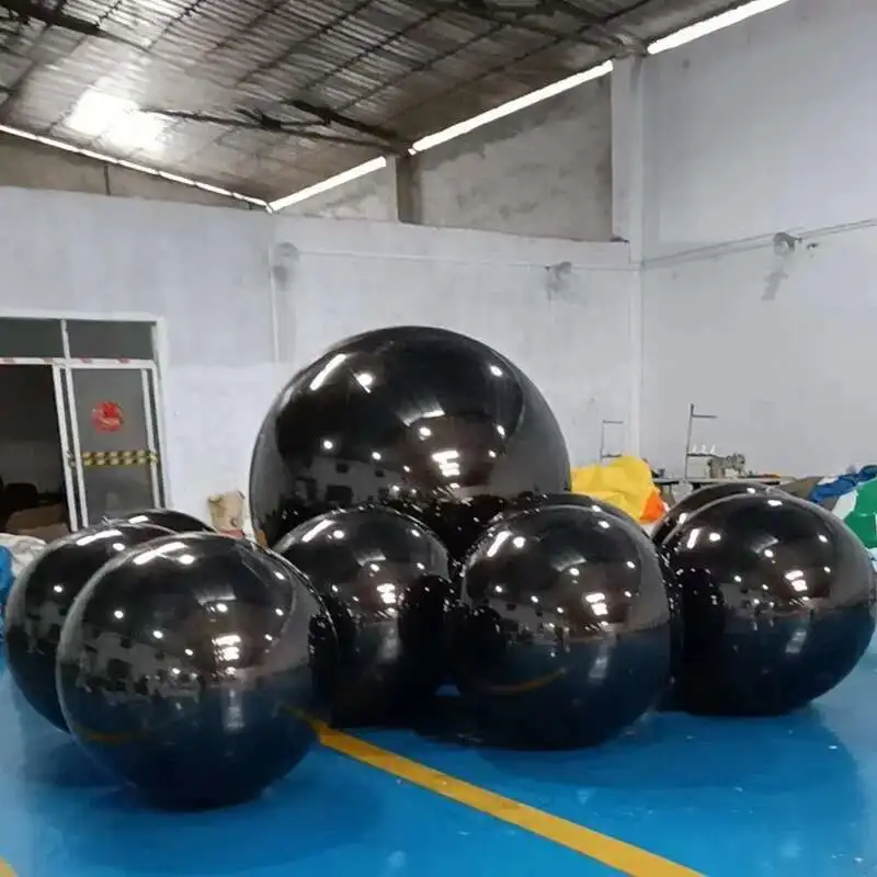 Подвесной черный iatable ball shinny - Фотография_3