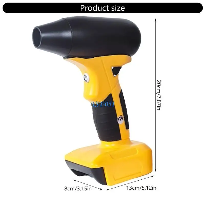 E15a electric air duster 4 -й скорость беспроводной безмолв - Фотография_6