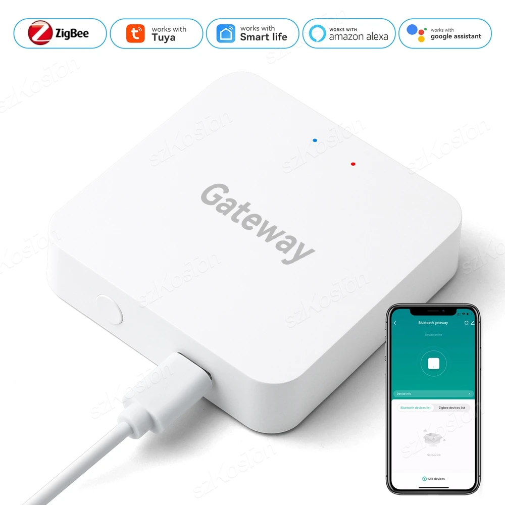 Tuya беспроводной шлюз zigbee hub