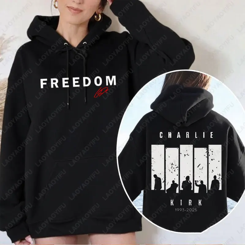 Charlie kirk long sleeve hoodie
