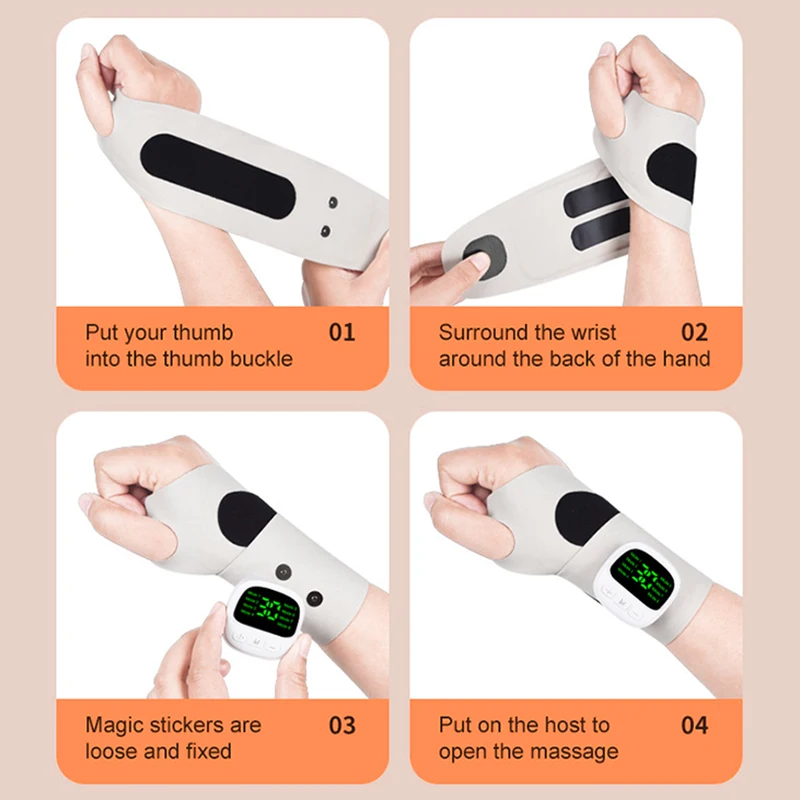 Вибрационный массажный коврик для запястья - Фотография_5