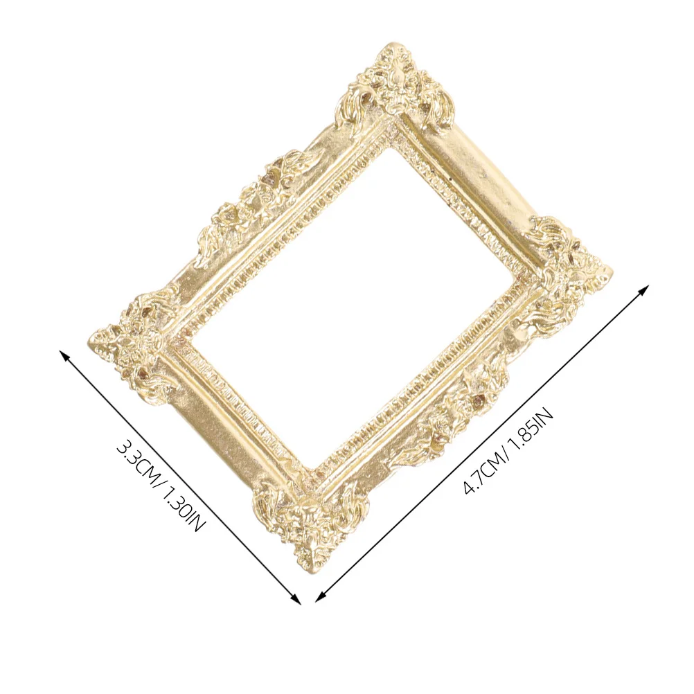 Миниатюрная винтажная фоторамка из смолы в стиле ретро - Фотография_6