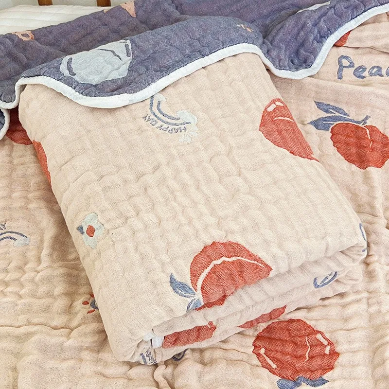 Детское одеяло из бамбука и хлопка