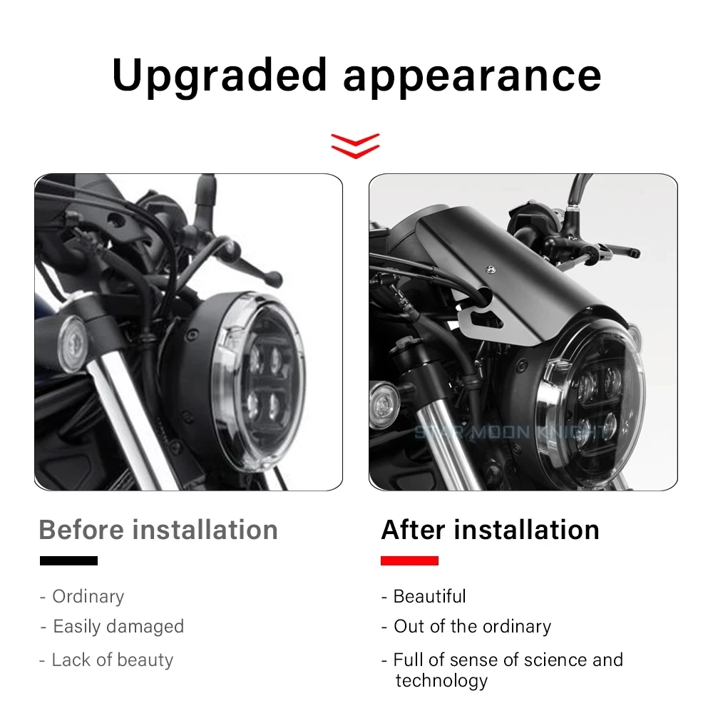 Для honda cmx500 cmx 500 rebel 2017-2021 аксессуары для мотоциклов - Фотография_4