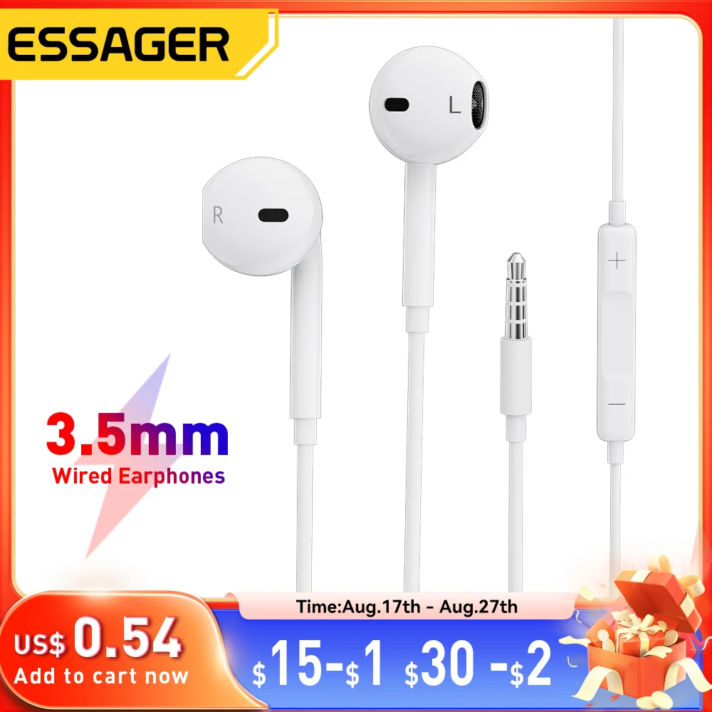 Проводные наушники essager 3