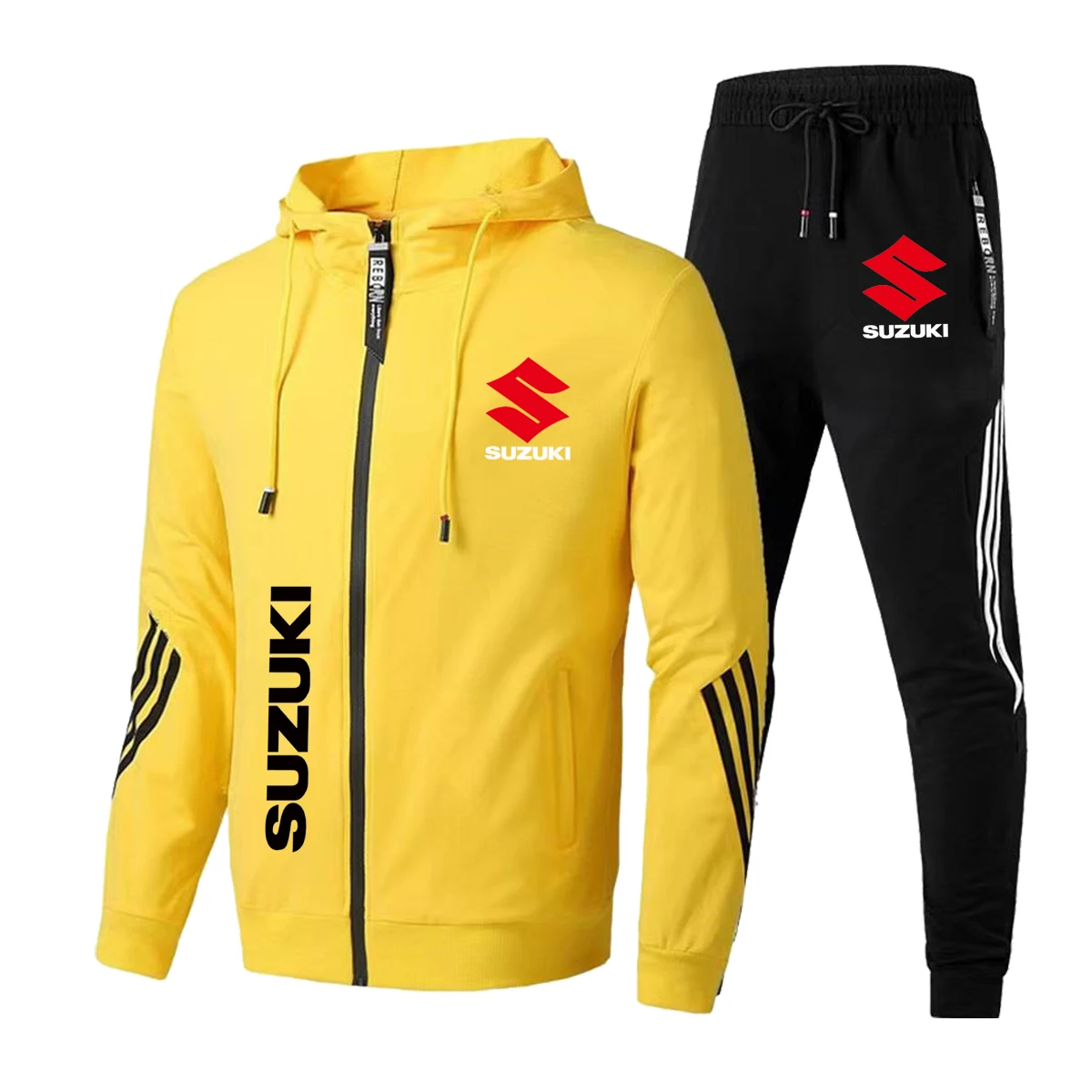 Мужские костюмы для езды на мотоцикле по бездорожью suzuki - Фотография_5