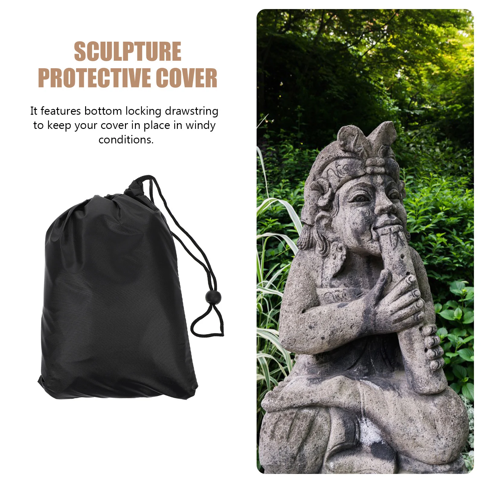 Водонепроницаемый садовый фонтан для наружной статуи - Фотография_3