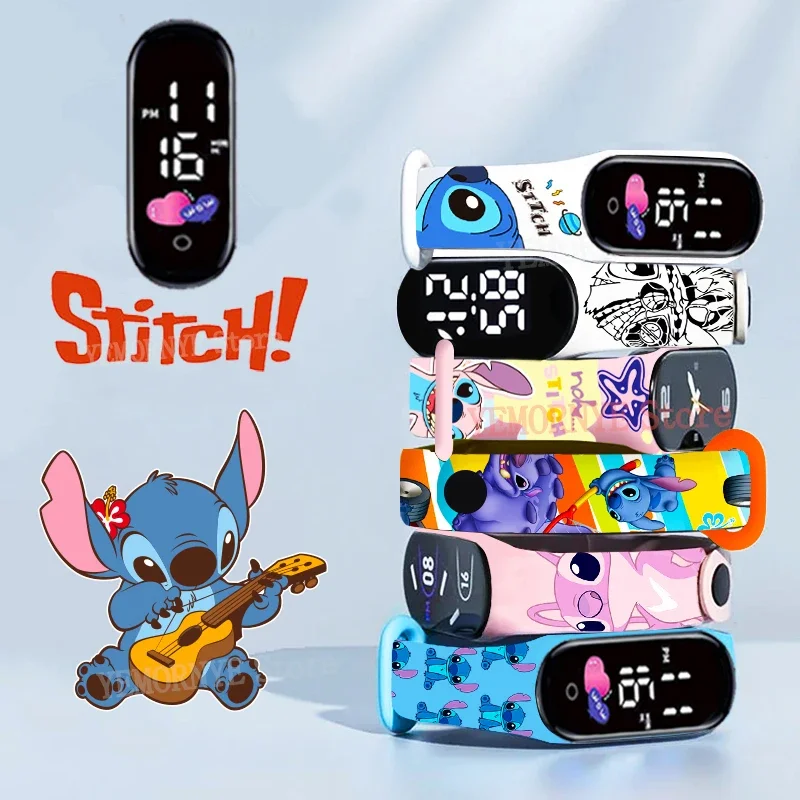 Цифровые детские часы disney stitch - Фотография_2