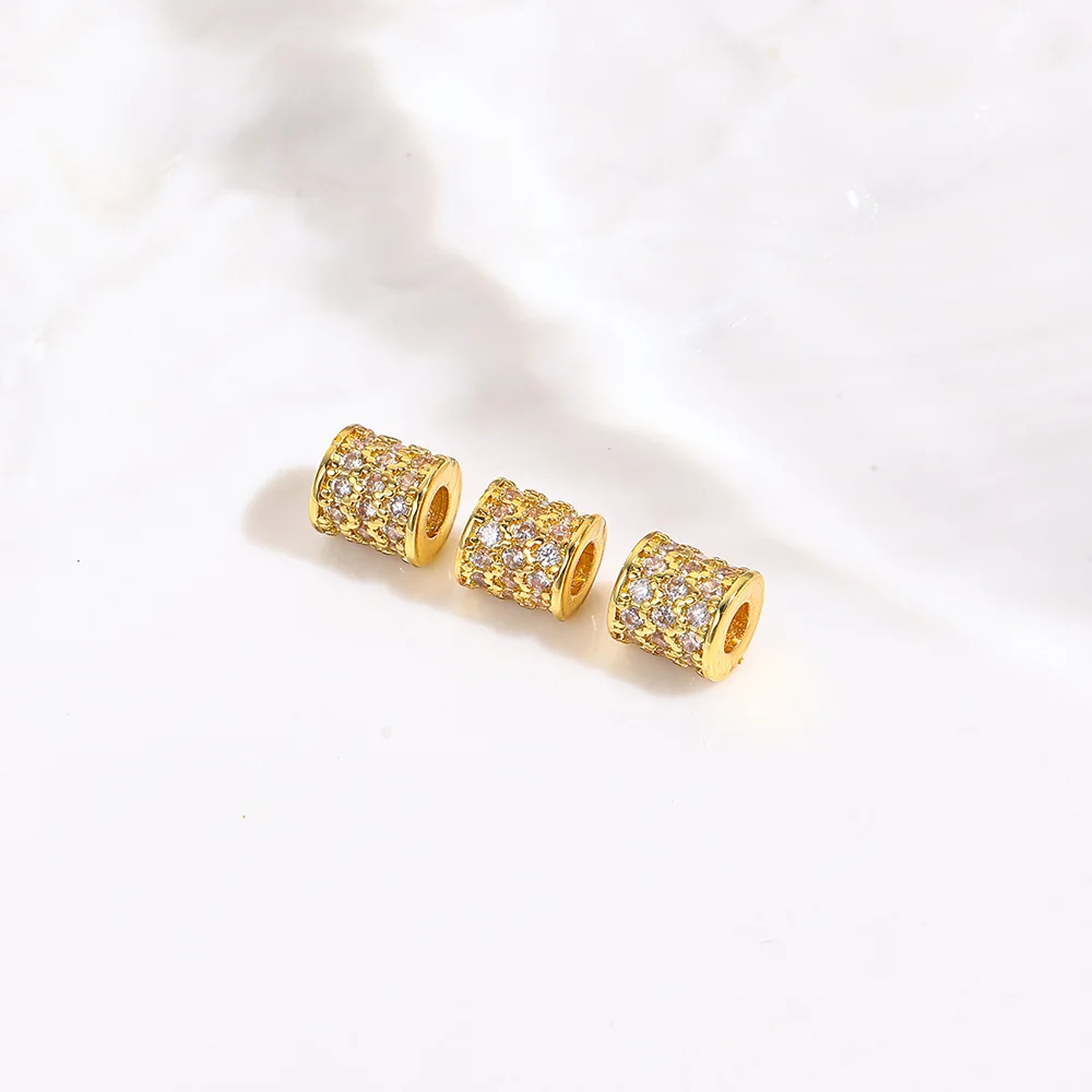 10 медных бусин-разделителей - Фотография_4