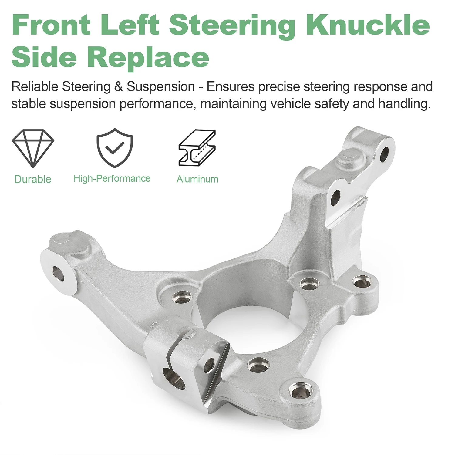 Передний левый поворотный кулак в сборе 19303851 для chevy cobalt 05-10 - Фотография_3