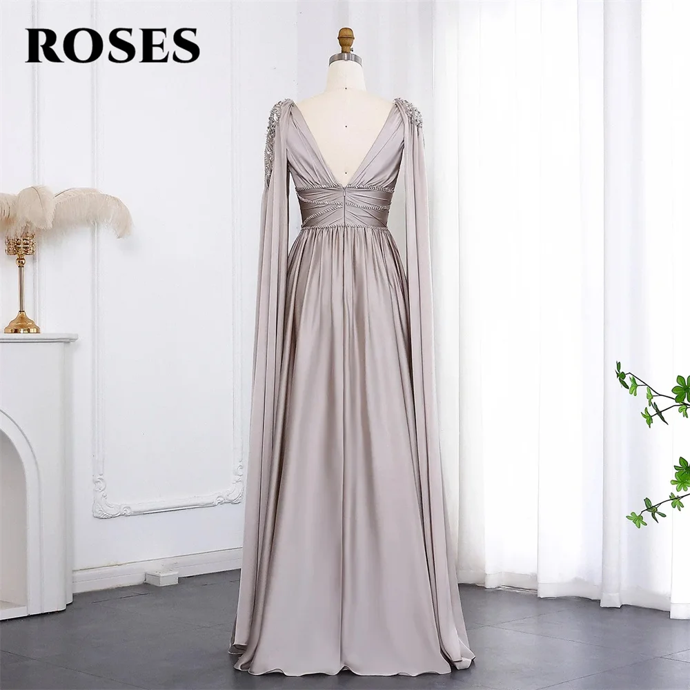 Roses синее элегантное платье для - Фотография_2