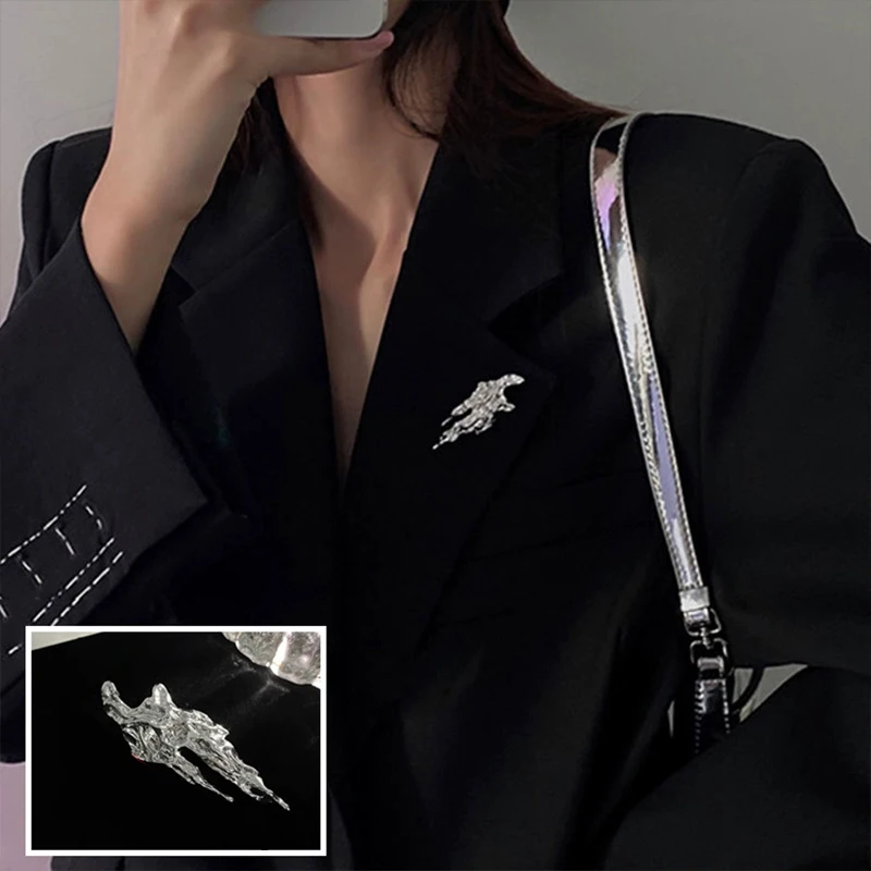 Броши в форме сердца с жемчугом - Фотография_3