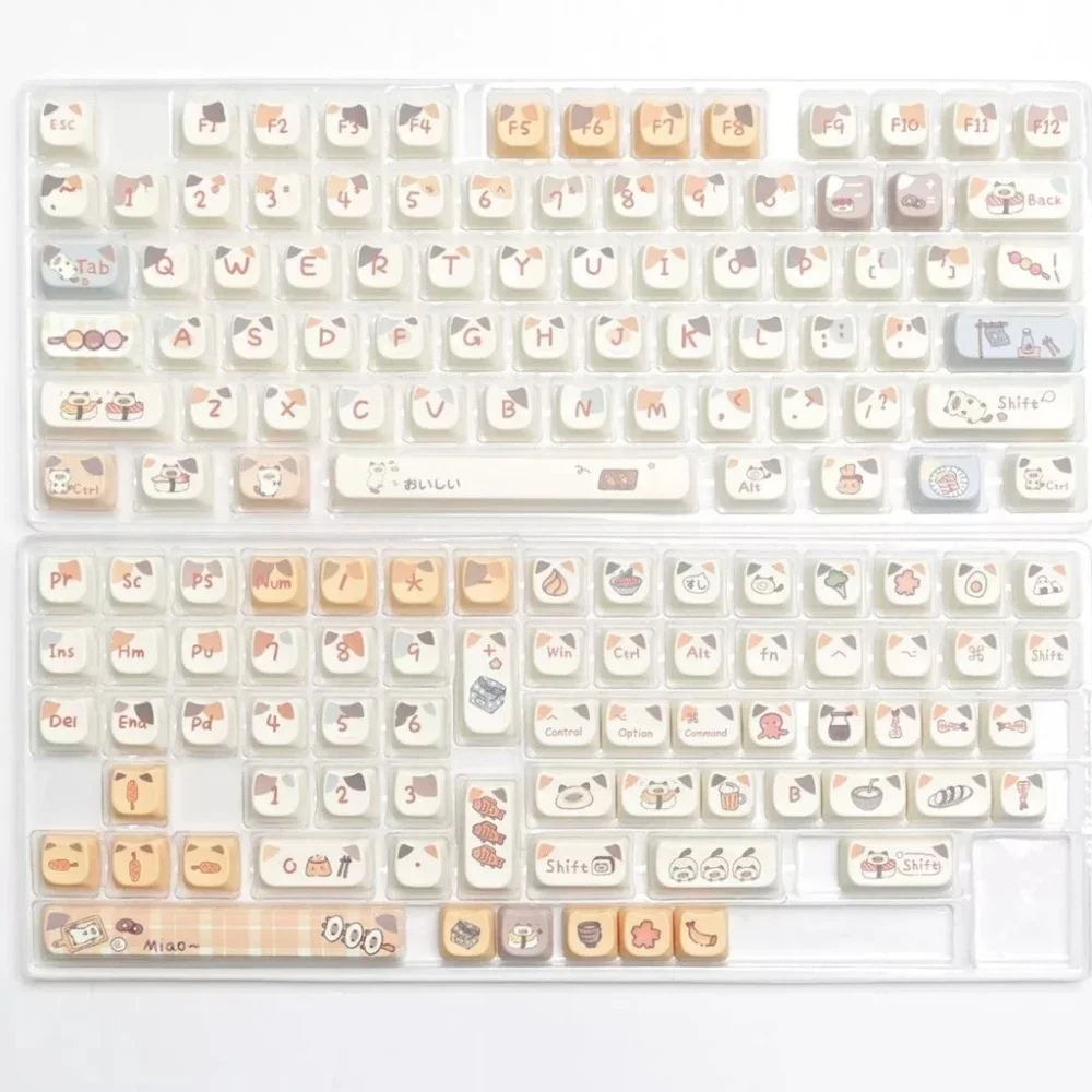 Sushi meow keycap mao profile pbt - Фотография_6