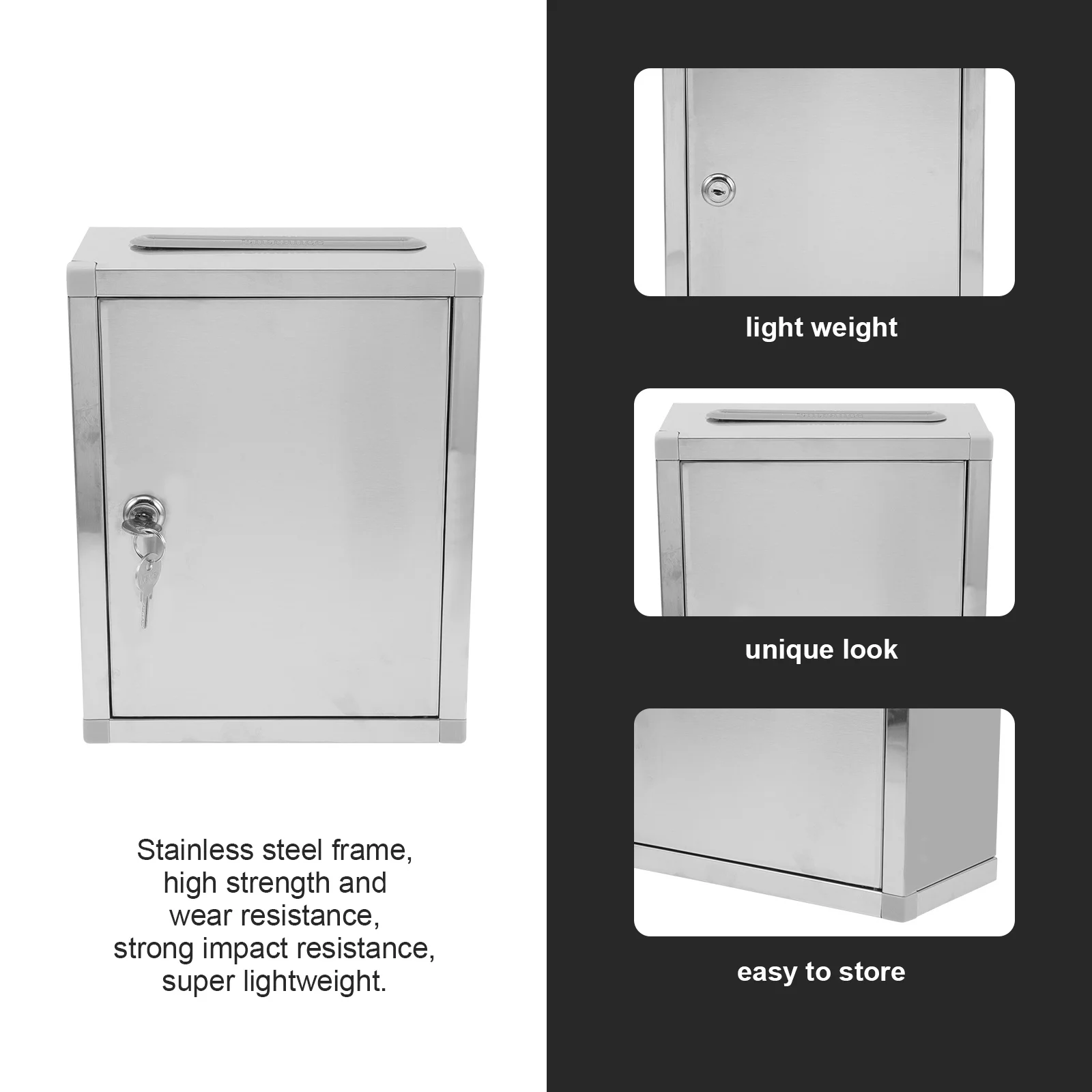 Письменный ящик из нержавеющей стали - Фотография_3