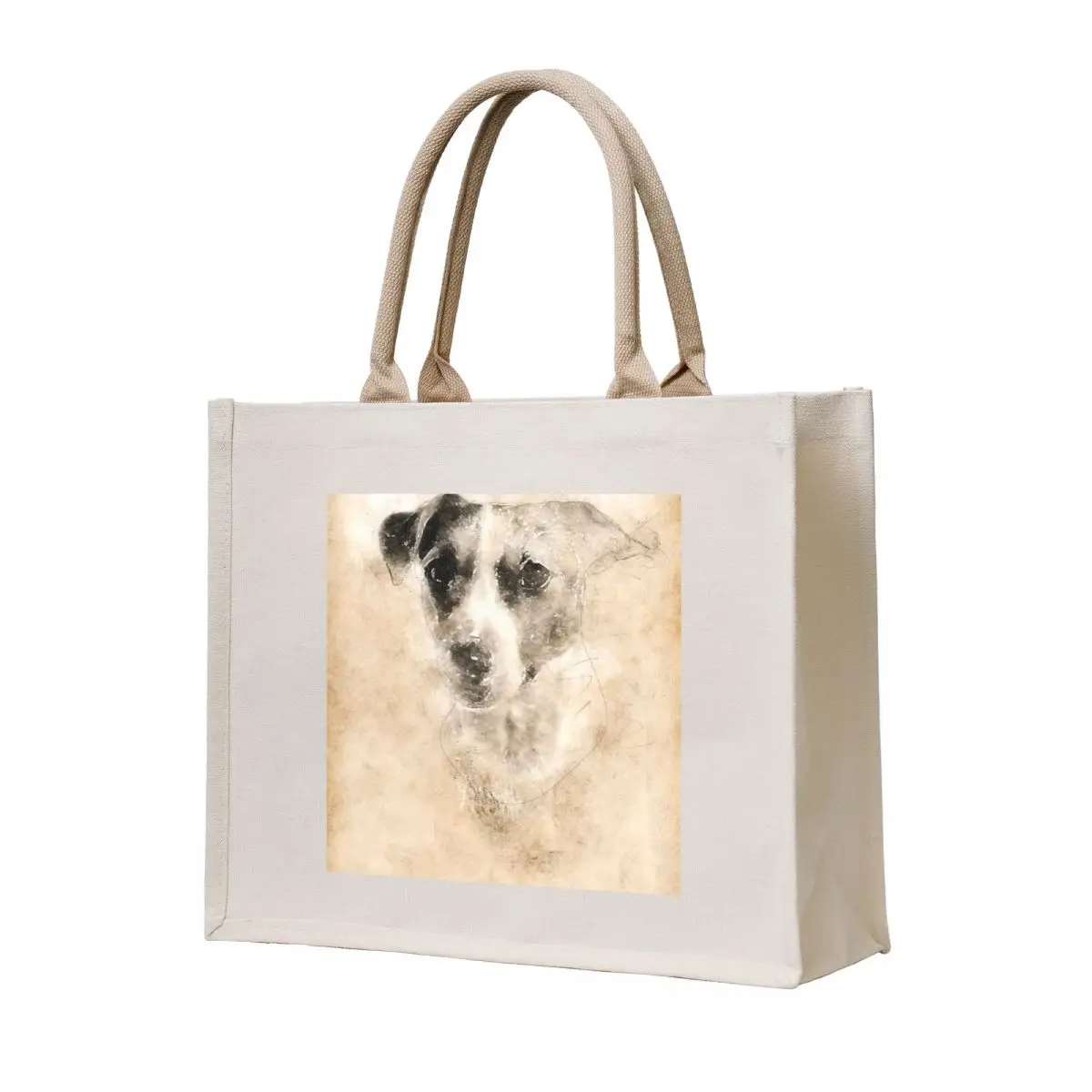 Сумка-тоут jack russell portrait